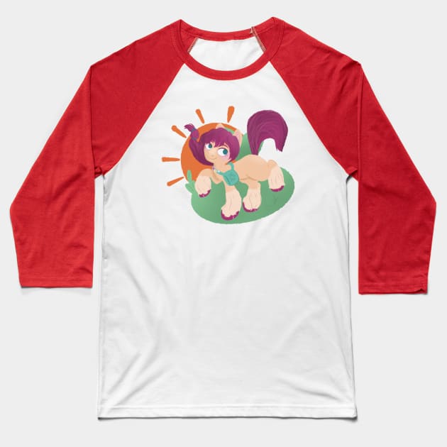 Sunny Starscout Baseball T-Shirt by AmyNewBlue